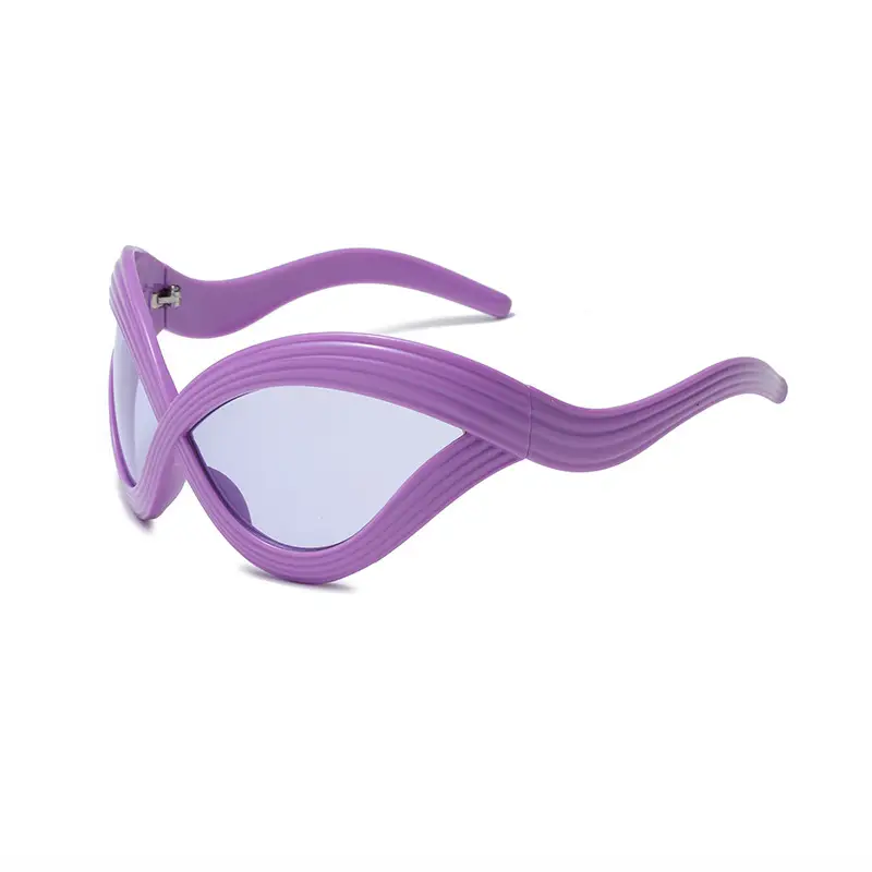 Spoen Butterfly Sunglasses Black High-End European American Lines - Image 2