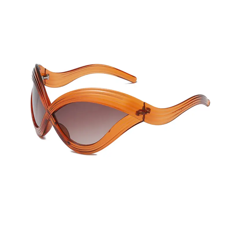 Spoen Butterfly Sunglasses Black High-End European American Lines - Image 4