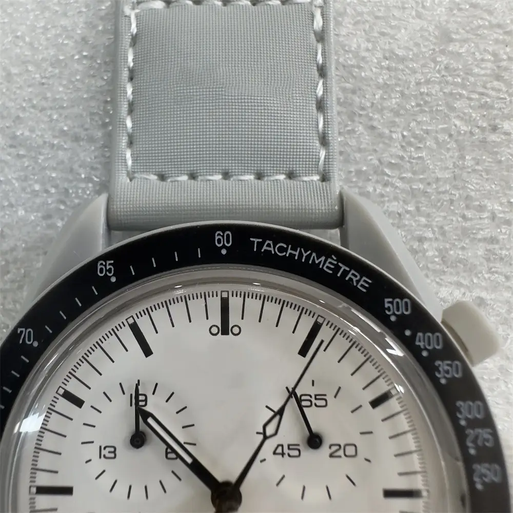 2025 Moon Landing Mission Couple Quartz Watch 40mm Multi-Function Chronograph - Image 18