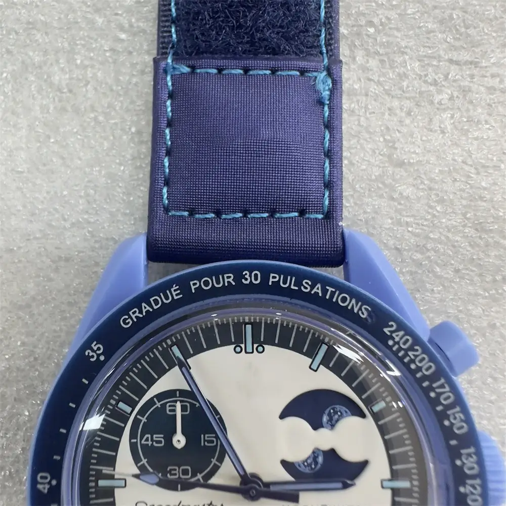 2025 Moon Landing Mission Couple Quartz Watch 40mm Multi-Function Chronograph - Image 19