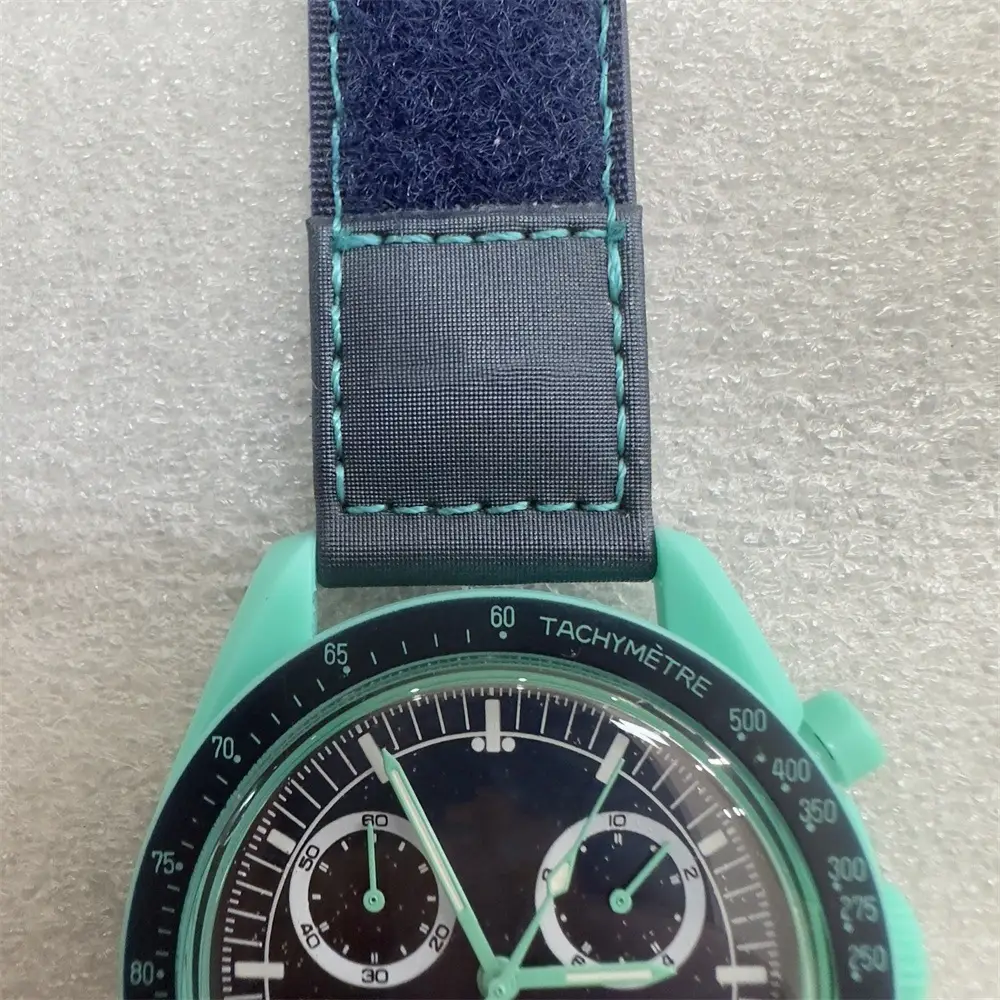 2025 Moon Landing Mission Couple Quartz Watch 40mm Multi-Function Chronograph - Image 8