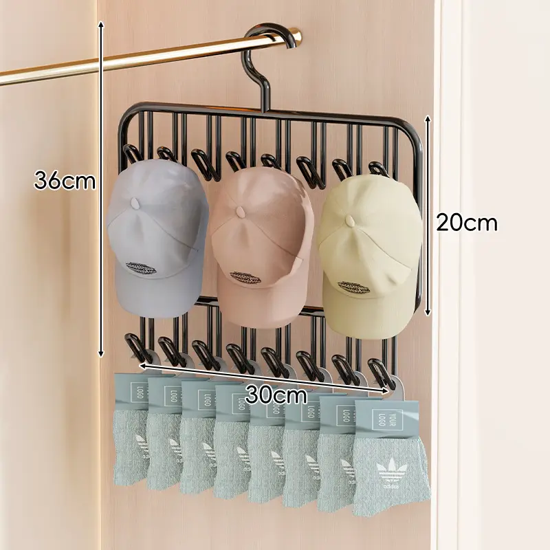 Baby Hat Rack 20cm High Wall Hanging Hook - Image 4