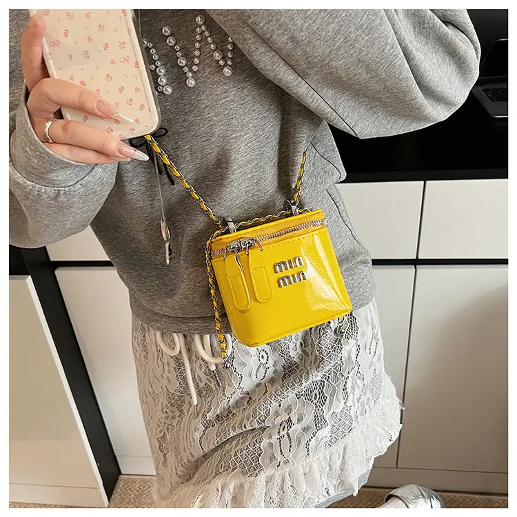 White Min Logo Crossbody Bag for Women — feature 23