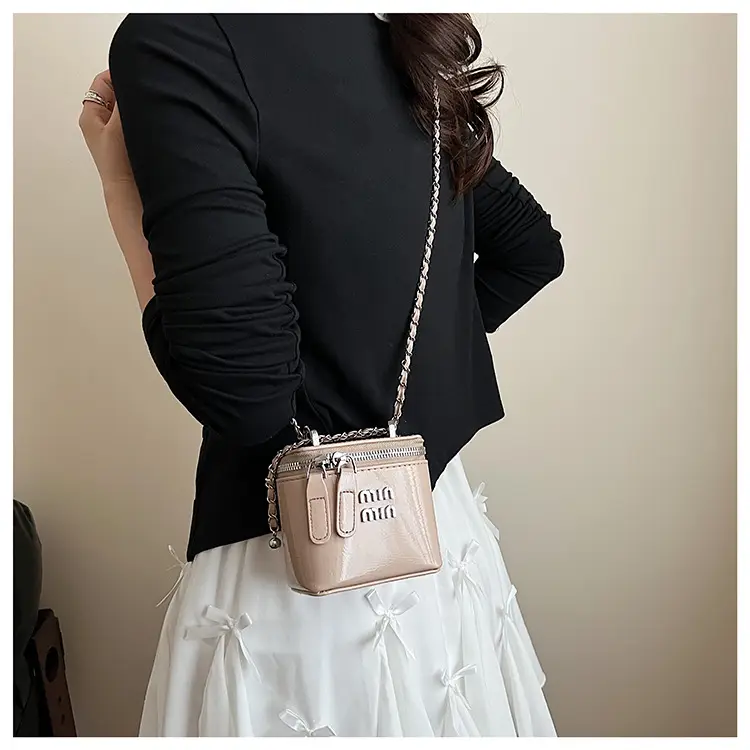 White Min Logo Crossbody Bag for Women — feature 27