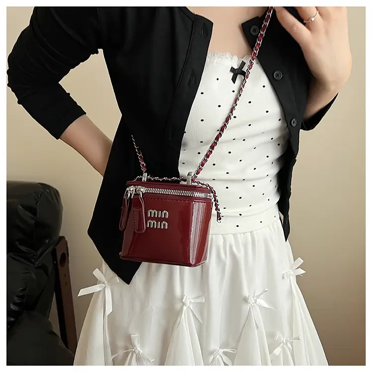 White Min Logo Crossbody Bag for Women — feature 30