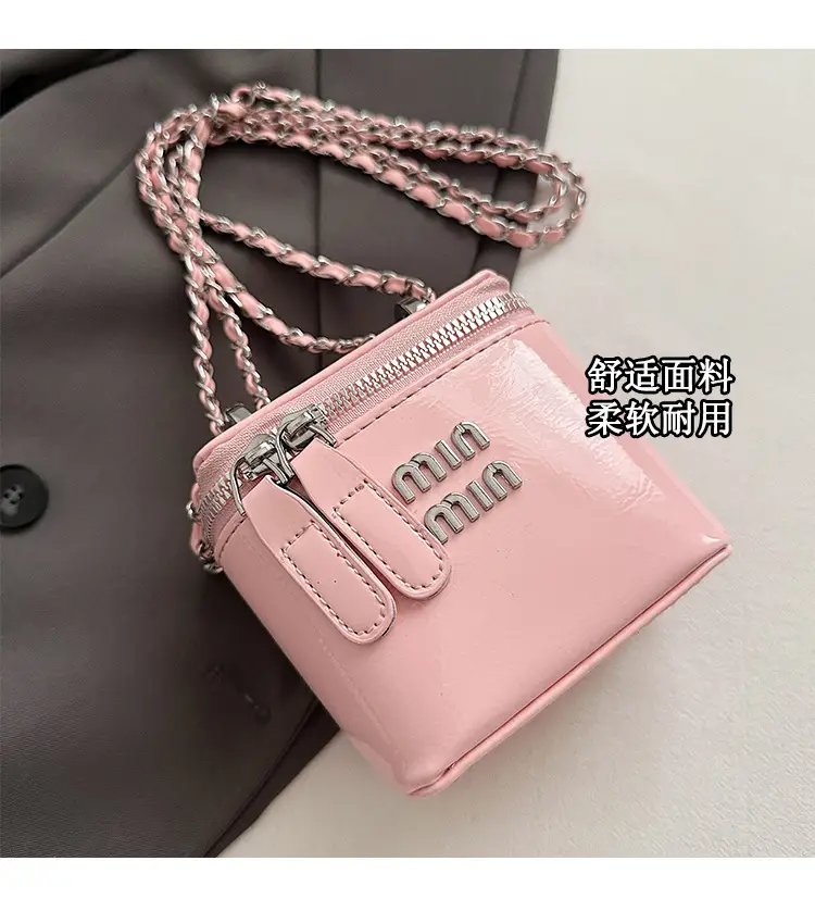 White Min Logo Crossbody Bag for Women — feature 4