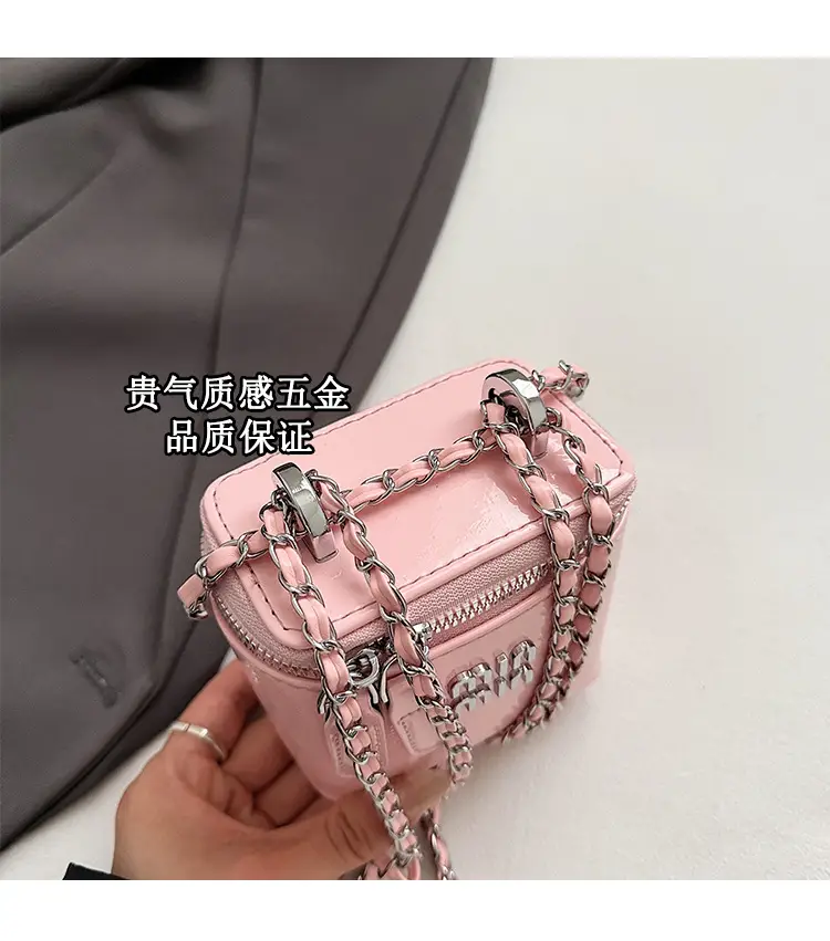 White Min Logo Crossbody Bag for Women — feature 5