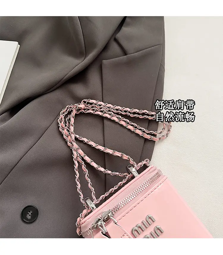 White Min Logo Crossbody Bag for Women — feature 7