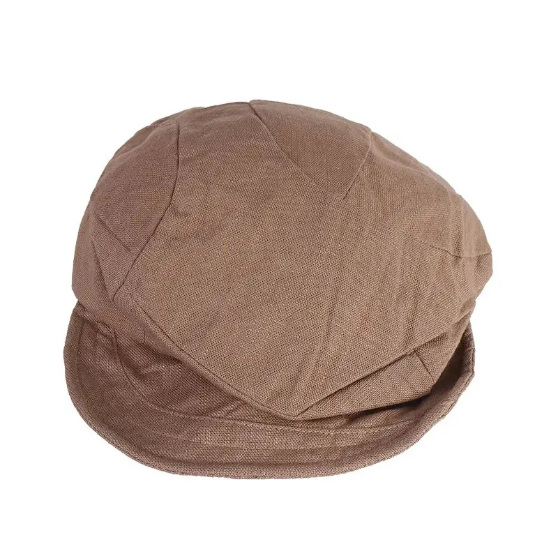 Japanese Style Cotton Linen Cloud Beret for Women - Image 7