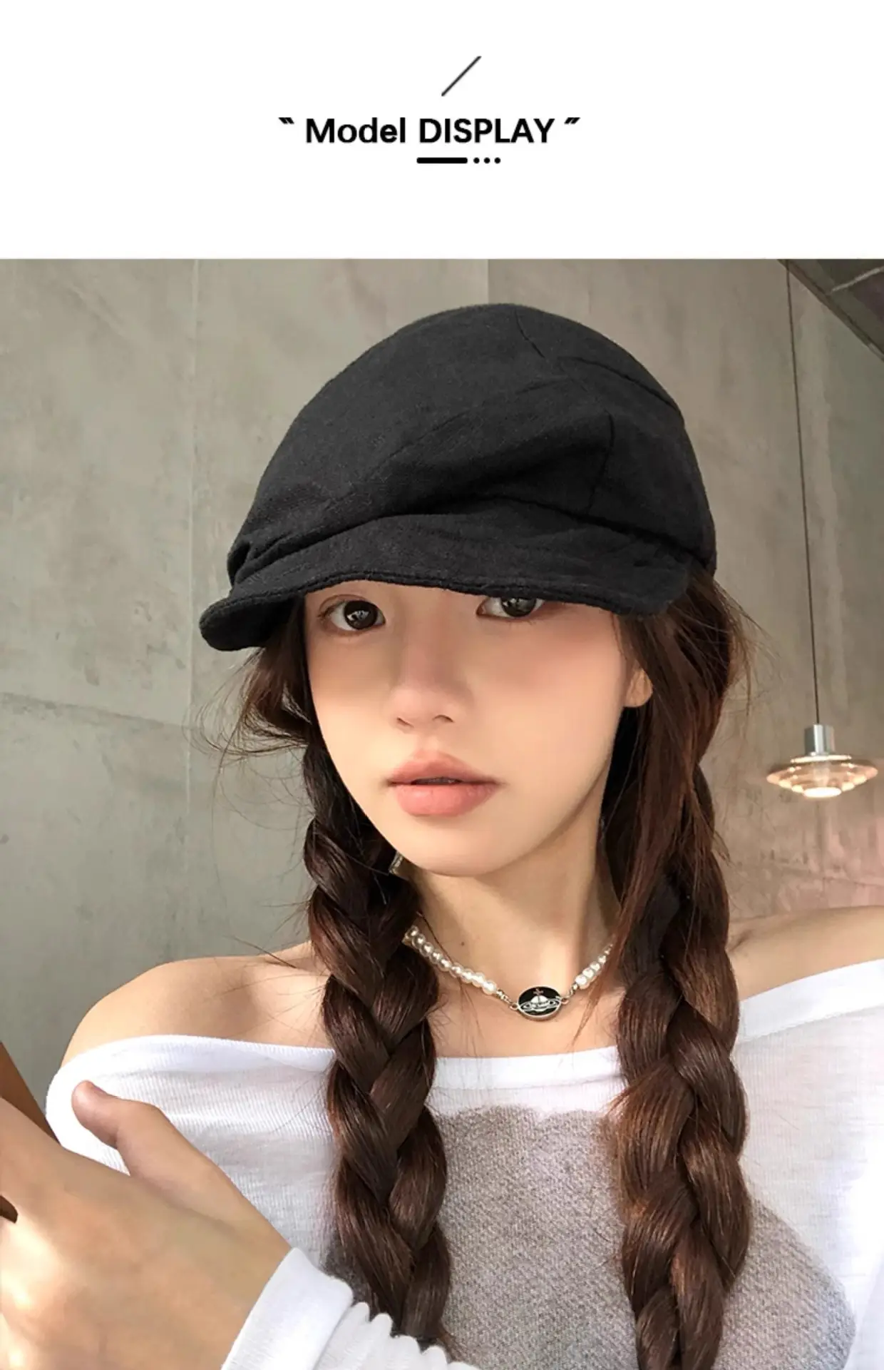 Japanese Style Cotton Linen Cloud Beret for Women — feature 21