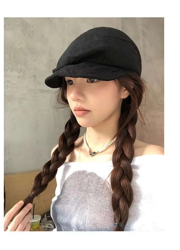 Japanese Style Cotton Linen Cloud Beret for Women — feature 25