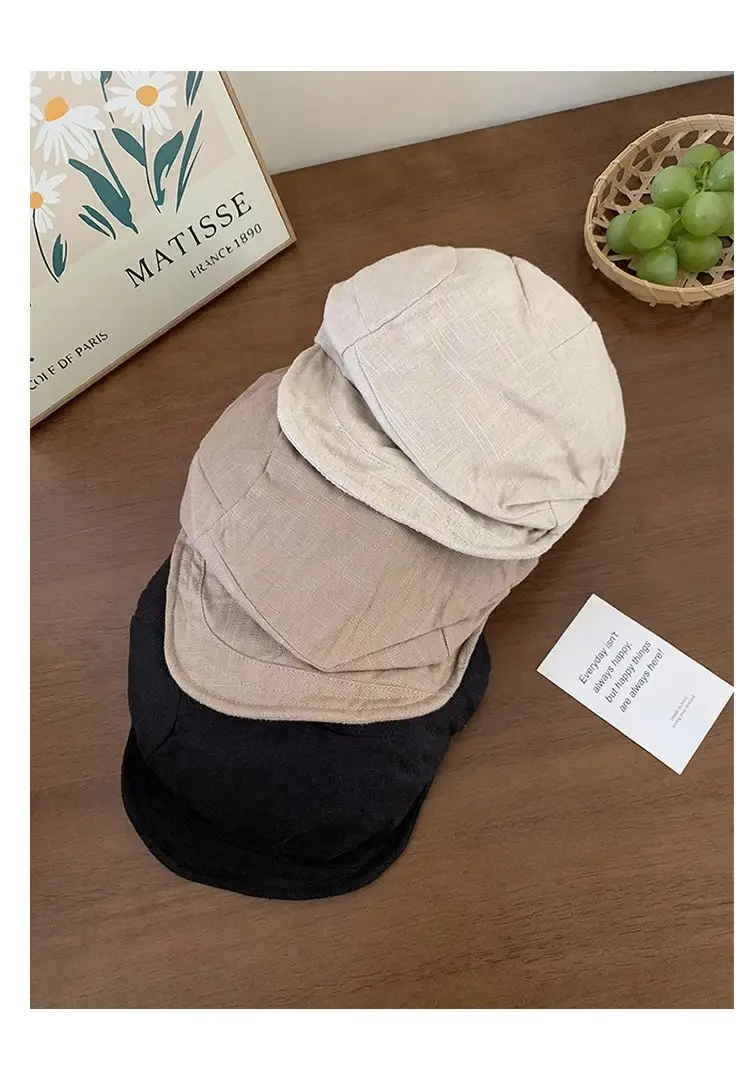 Japanese Style Cotton Linen Cloud Beret for Women — feature 29