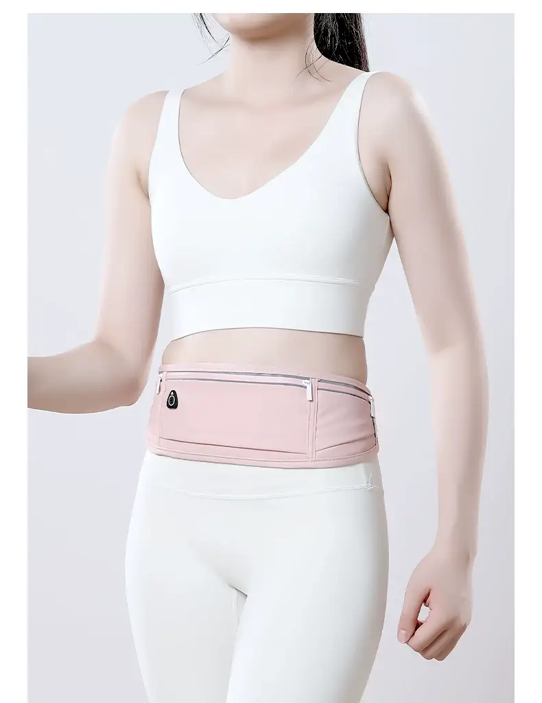 Gray Invisible Waist Belt Sports Fitness Bag for Men Women — feature 14