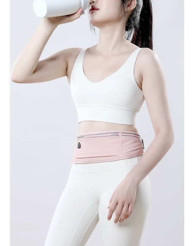 Gray Invisible Waist Belt Sports Fitness Bag for Men Women — feature 18