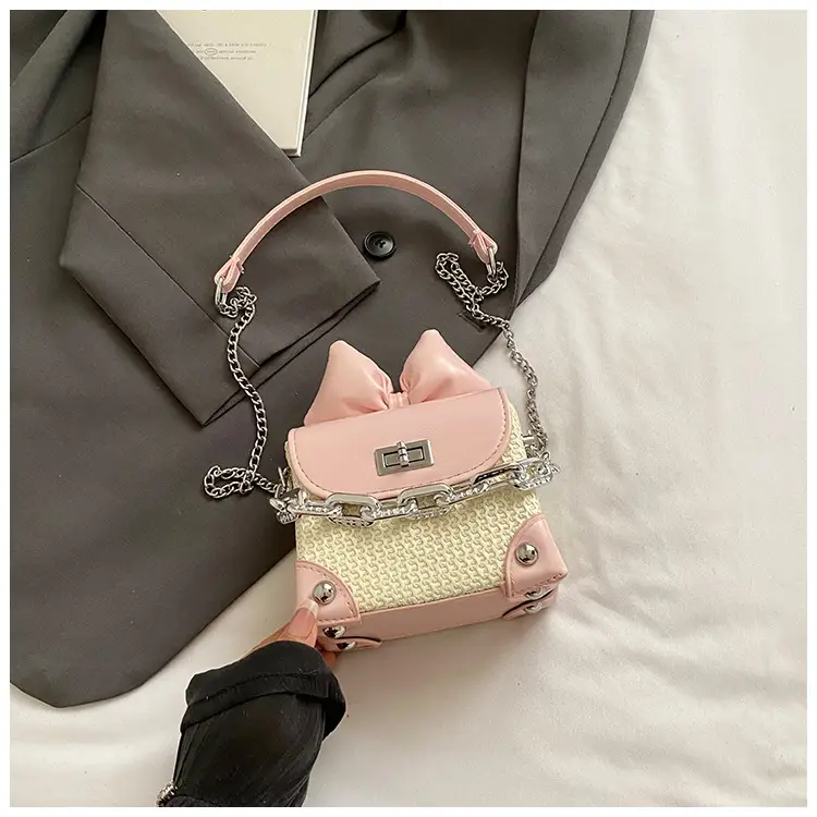 2025 Summer Cat Ear Chain Crossbody Bag Set of 6 — feature 21