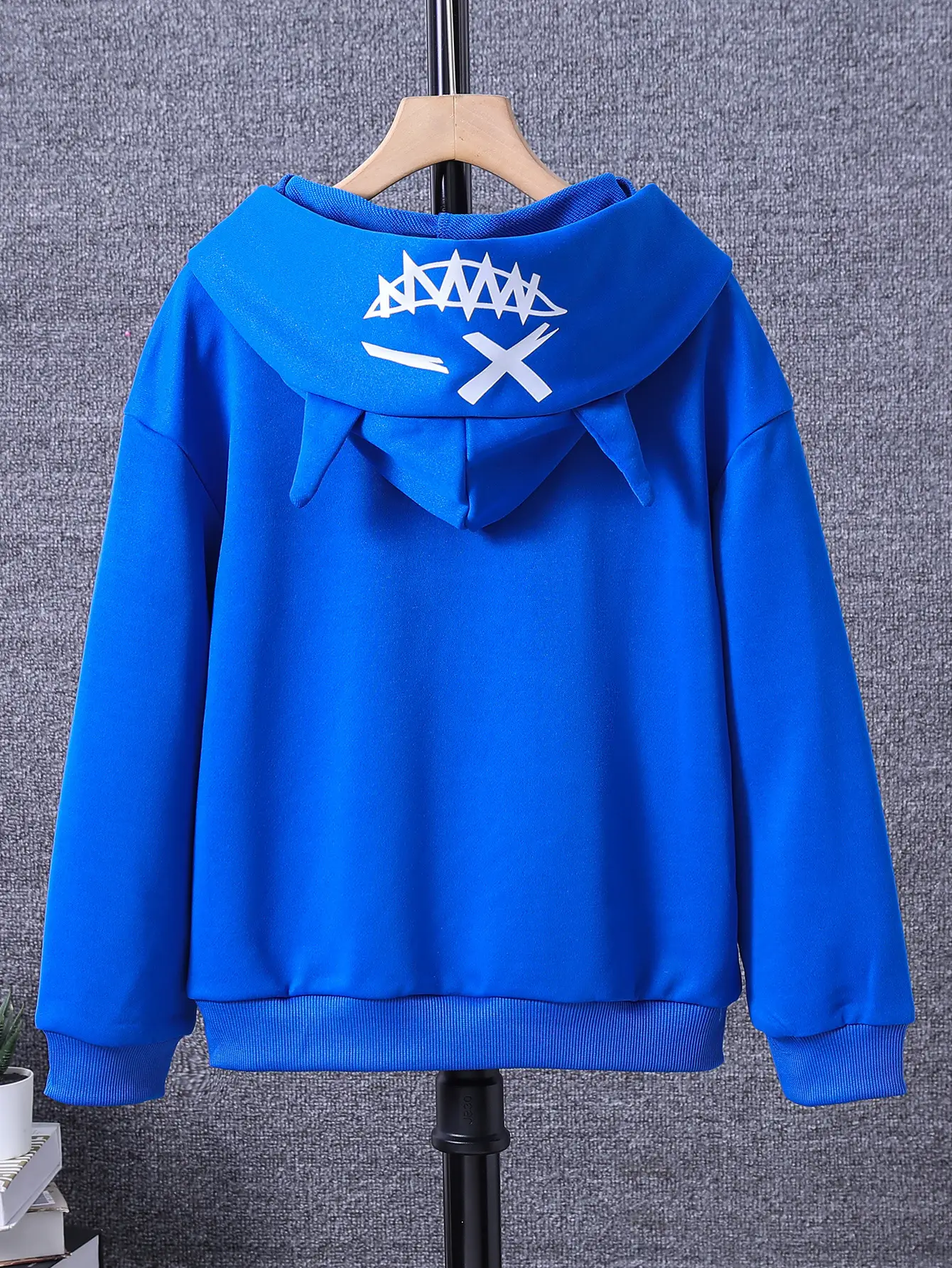 Blue Motivate Hooded Sweatshirt for Boys