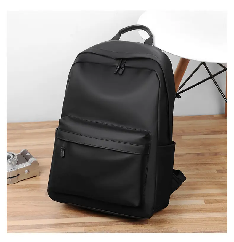 Cross-Border Backpack Men's Casual Waterproof Simple Business Commuting Large-Capacity Business Trip Laptop Bag — feature 18