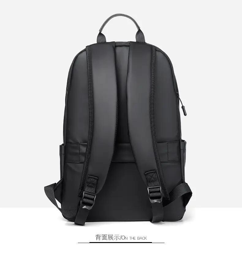 Cross-Border Backpack Men's Casual Waterproof Simple Business Commuting Large-Capacity Business Trip Laptop Bag — feature 30