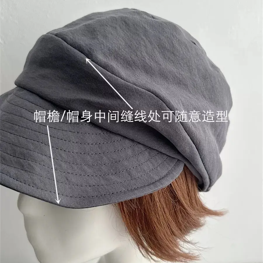 2025 New Summer Japanese Style Thin Newsboy Cap — feature 3