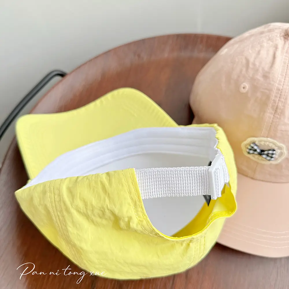 Blue Heart-Shaped Casual Baseball Cap for Girls