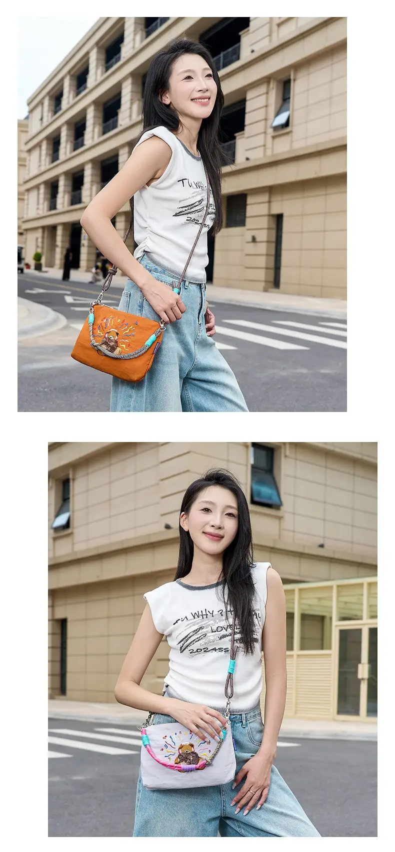 2025 Cartoon Embroidered Mini Shoulder Bag — feature 6