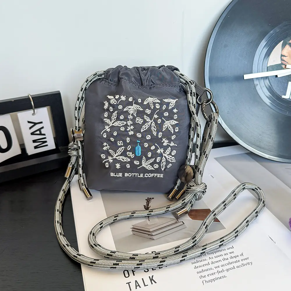 2025 Cartoon Embroidered Mini Shoulder Bag