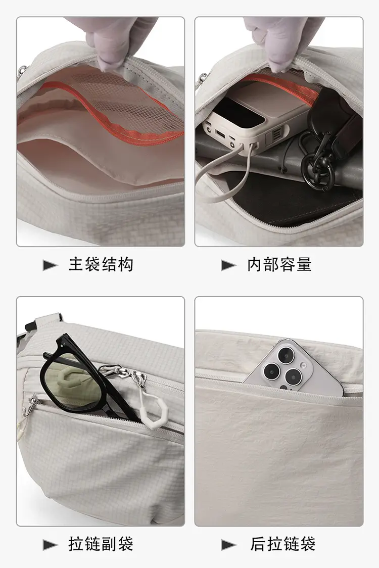 Women Lightweight Crossbody Bag Korean Style Travel Sports Mobile — feature 10