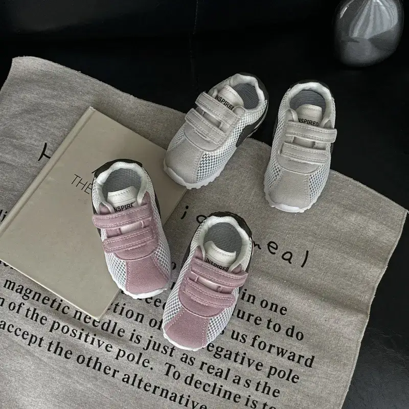 Pink Soft-Soled Toddler Shoes for 1-12 Months — feature 1