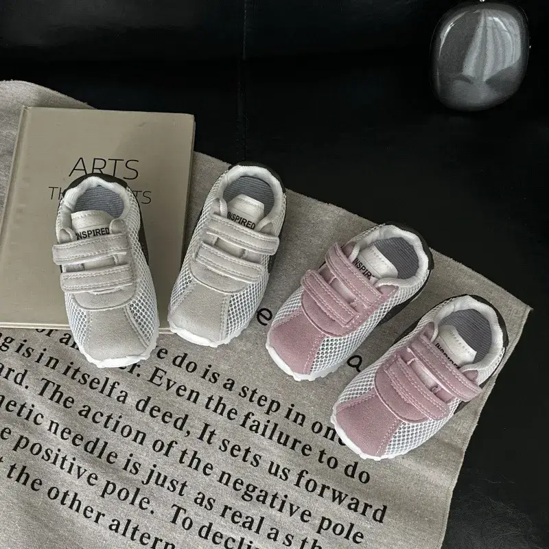 Pink Soft-Soled Toddler Shoes for 1-12 Months — feature 2