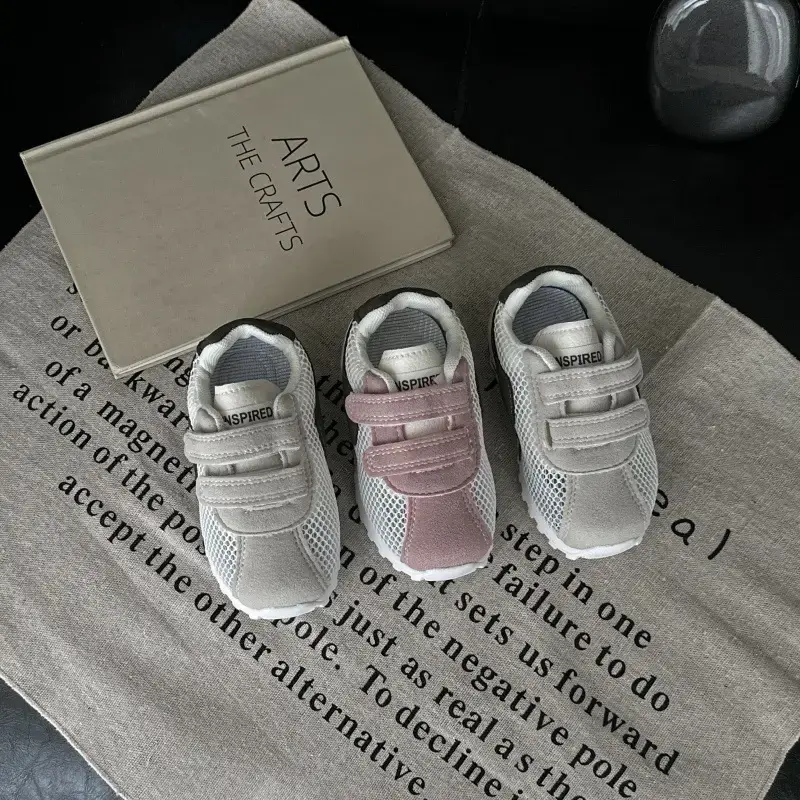 Pink Soft-Soled Toddler Shoes for 1-12 Months — feature 3