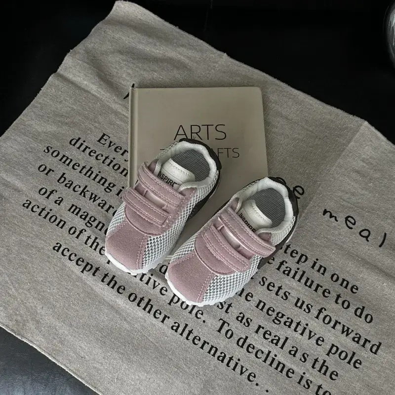 Pink Soft-Soled Toddler Shoes for 1-12 Months — feature 5