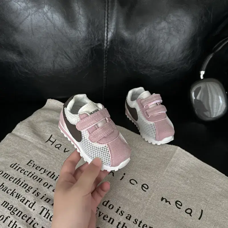 Pink Soft-Soled Toddler Shoes for 1-12 Months — feature 8