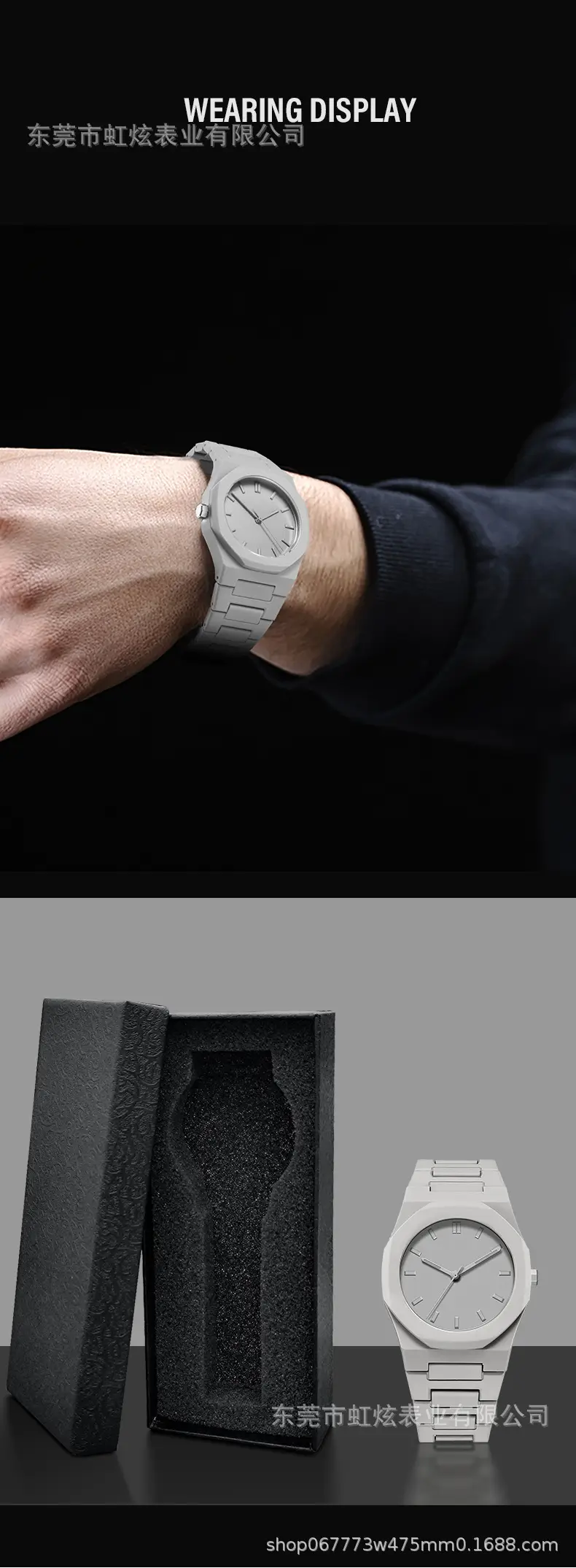 Cross-Border Plastic Watch for Men Women Quartz Classic Style — feature 6