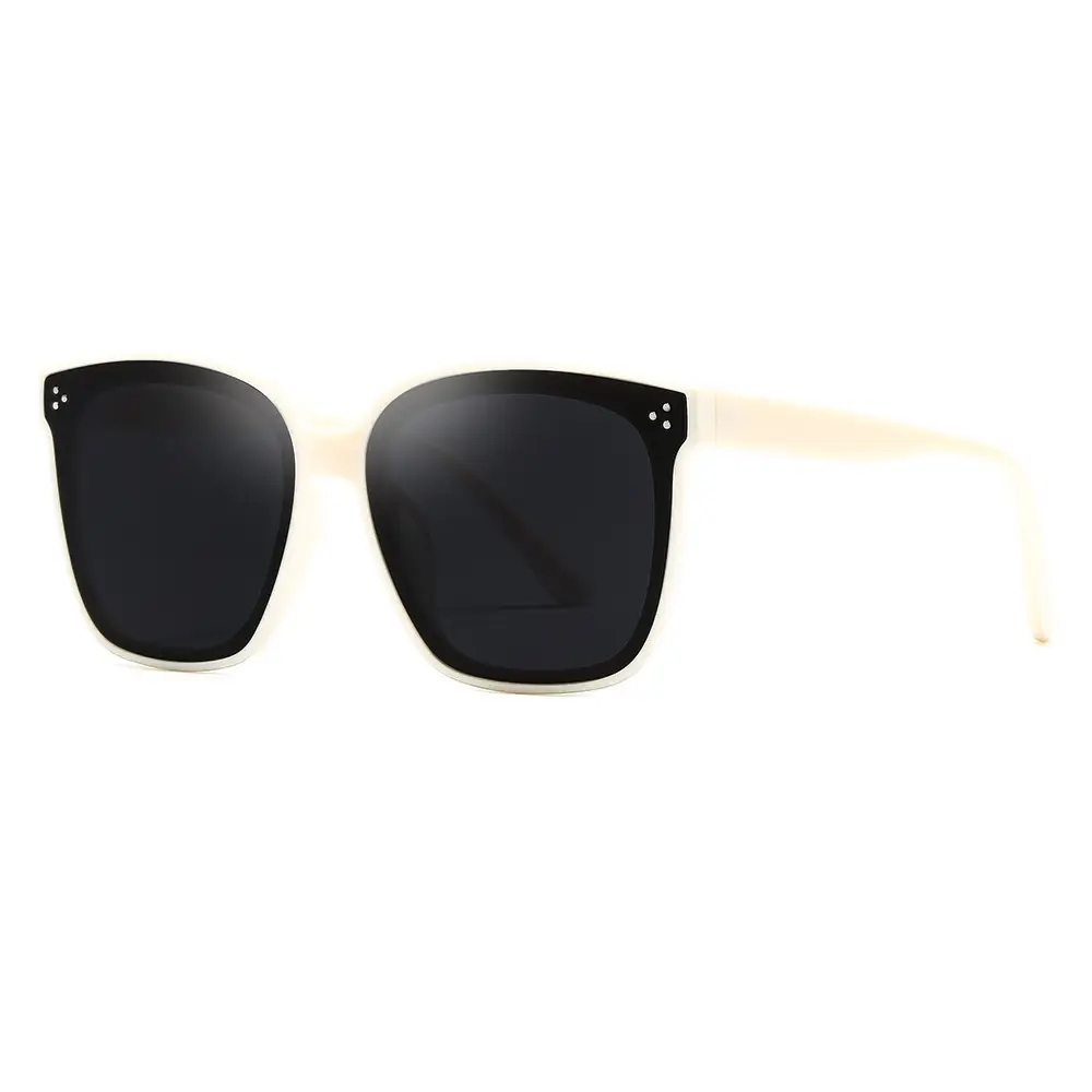 Black Polarized Sunglasses with 3-Point Studs - Image 6