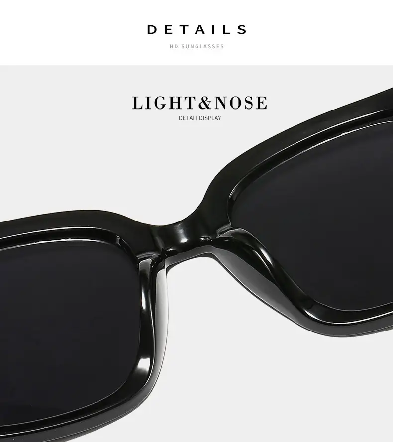 Black Polarized Sunglasses with 3-Point Studs β feature 12