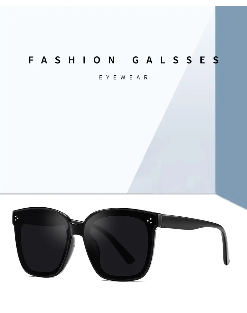Black Polarized Sunglasses with 3-Point Studs β feature 6