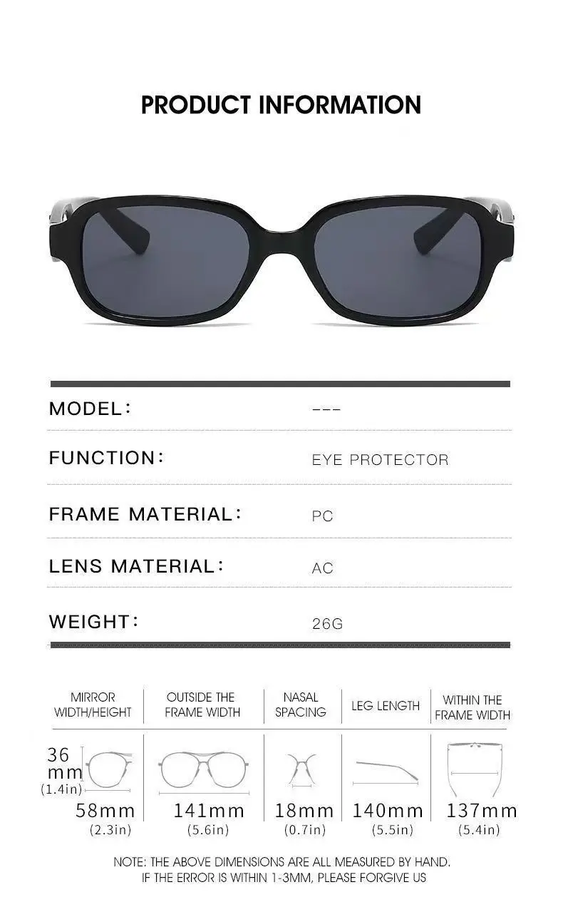 Women Anti-Ultraviolet Sunglasses Square Face 2025 — feature 9