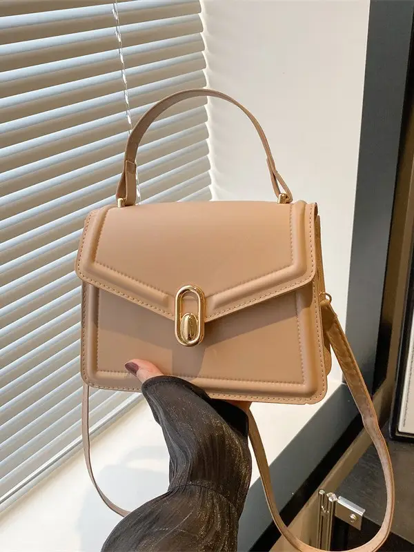 Women's Black Square Shoulder Bag 2025 Spring New Style - Image 9