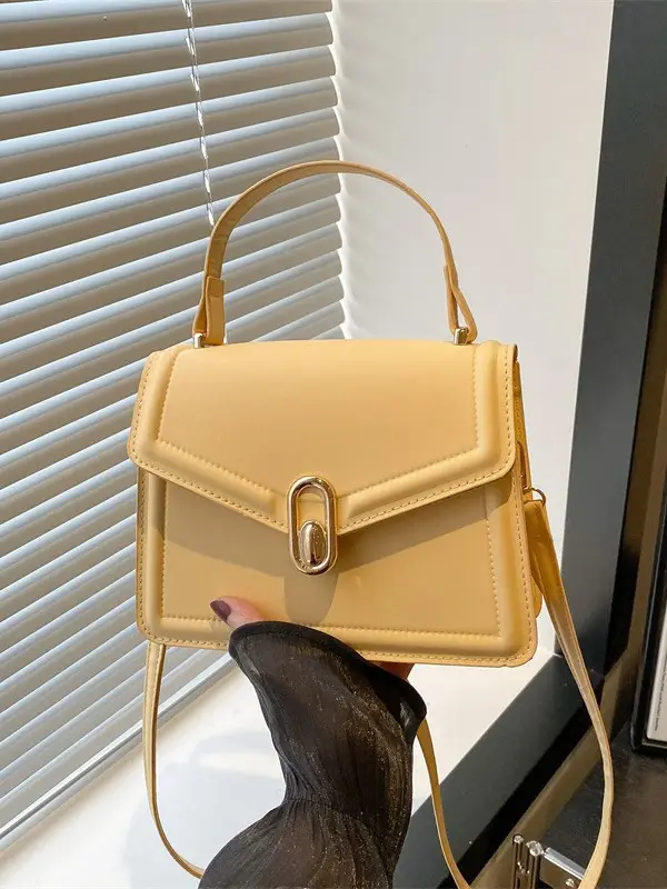 Women's Black Square Shoulder Bag 2025 Spring New Style - Image 10
