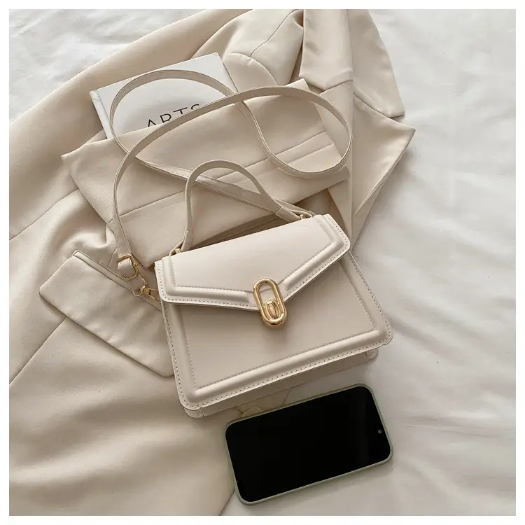 Women's Black Square Shoulder Bag 2025 Spring New Style — feature 12