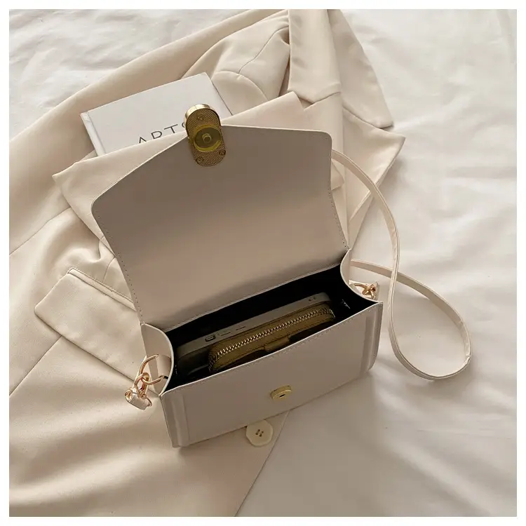 Women's Black Square Shoulder Bag 2025 Spring New Style — feature 31