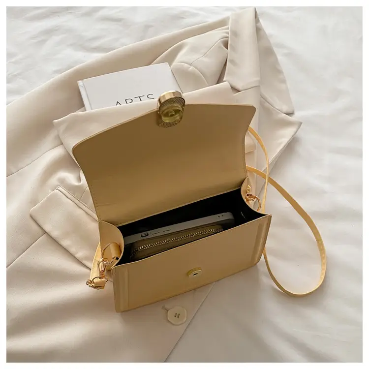 Women's Black Square Shoulder Bag 2025 Spring New Style — feature 32