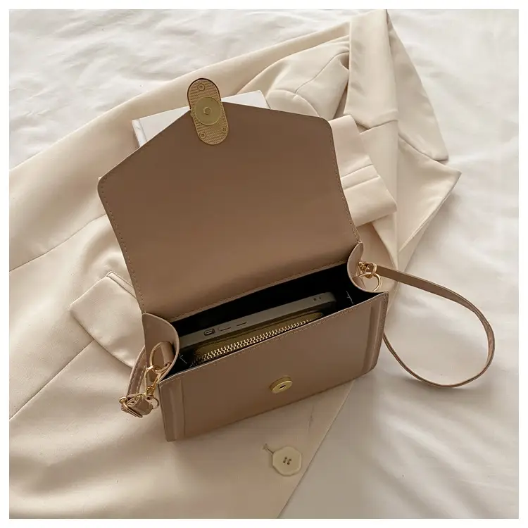 Women's Black Square Shoulder Bag 2025 Spring New Style — feature 33