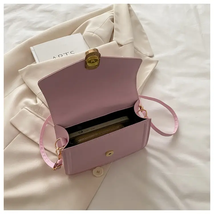 Women's Black Square Shoulder Bag 2025 Spring New Style — feature 34