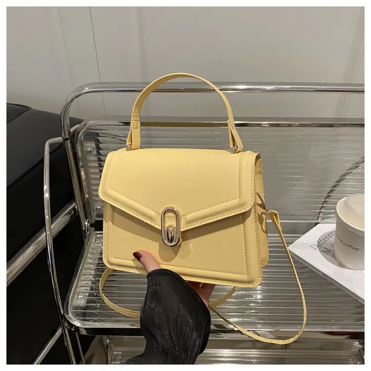 Women's Black Square Shoulder Bag 2025 Spring New Style — feature 41