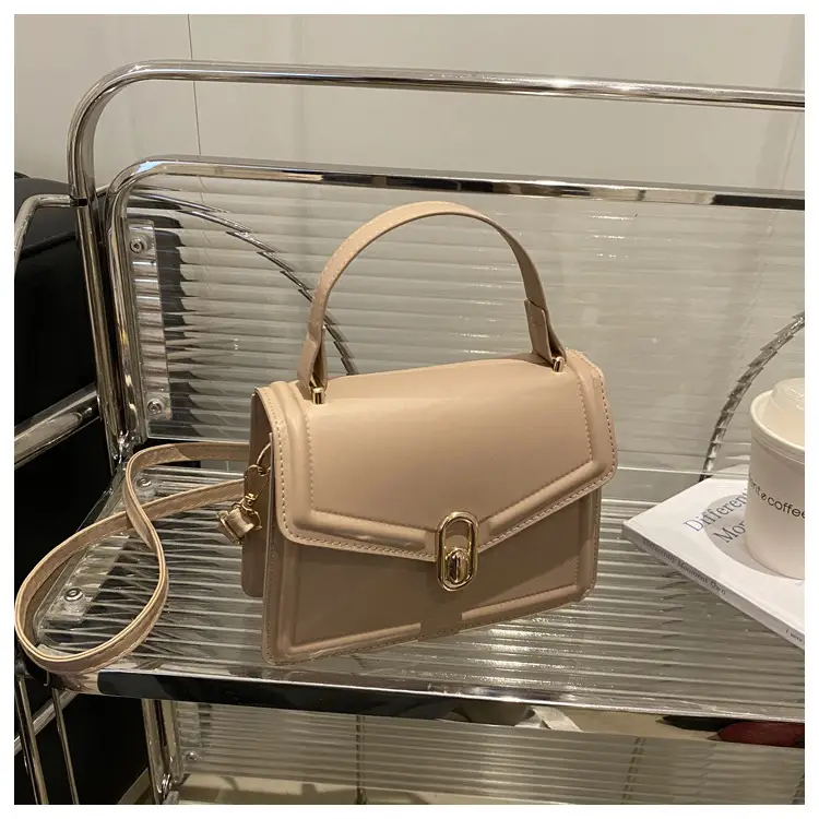 Women's Black Square Shoulder Bag 2025 Spring New Style — feature 46