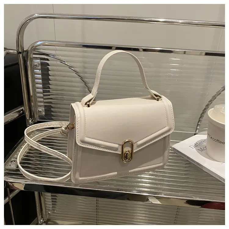 Women's Black Square Shoulder Bag 2025 Spring New Style — feature 48