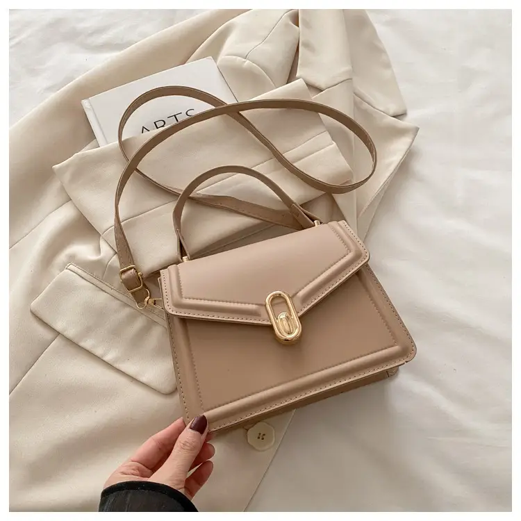 Women's Black Square Shoulder Bag 2025 Spring New Style — feature 8