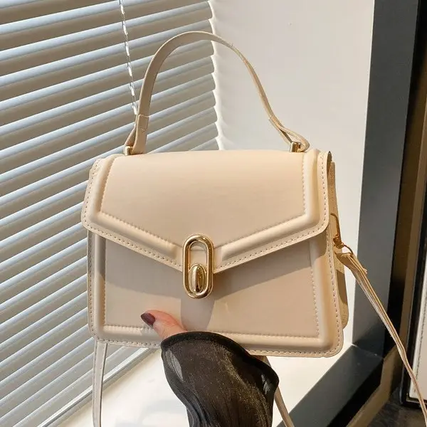 Women's Black Square Shoulder Bag 2025 Spring New Style - Image 2