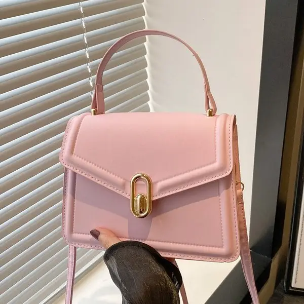 Women's Black Square Shoulder Bag 2025 Spring New Style - Image 3